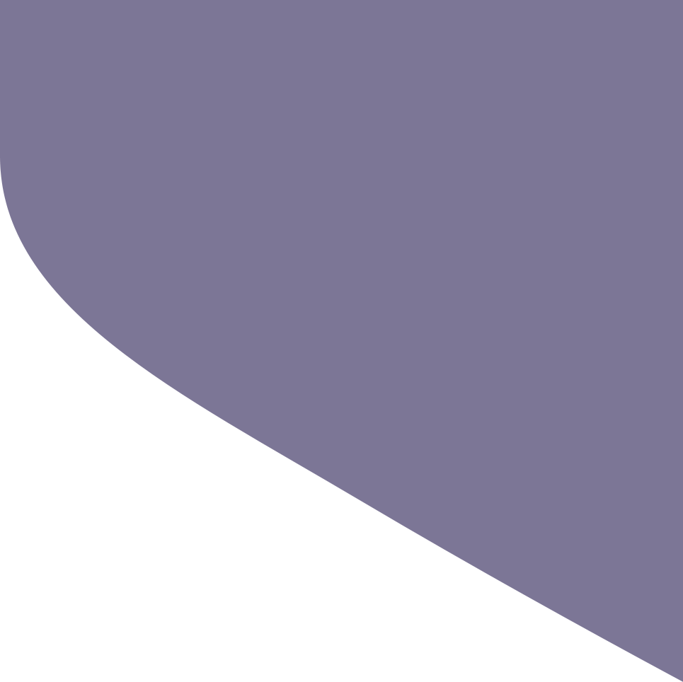 A pattern of dark purple stair-like blocks on a white background, with three ascending steps from left to right.